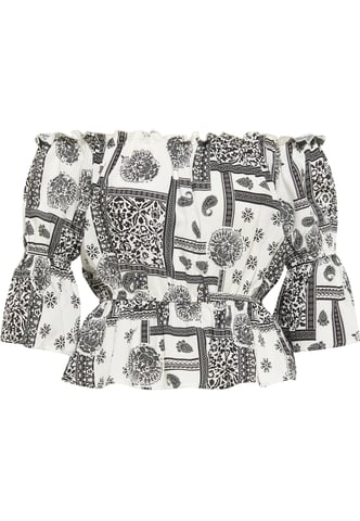 IZIA carmen blouse gaya