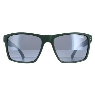 Gafas de sol Superdry Kobe SDS 107 verde gris engomado mate
