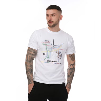 Men's One True Saxon Station T-Shirt in White