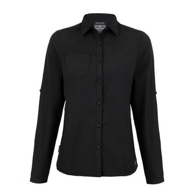 Craghoppers Womens/Ladies Expert Kiwi Long-Sleeved Shirt (Black)