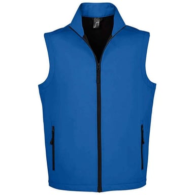 SOLS Unisex Adult Race Softshell Gilet (Royal Blue)