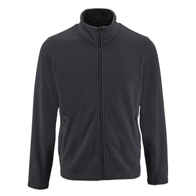 SOLS Mens Norman Fleece Jacket (Charcoal)