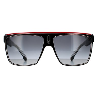Gafas de sol Carrera Shield Unisex Negro Cristal Blanco Rojo Gris Oscuro Degradado