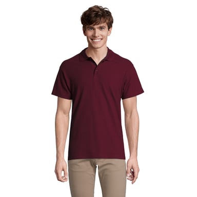 SOLS Mens Spring II Polo Shirt (Burgundy)