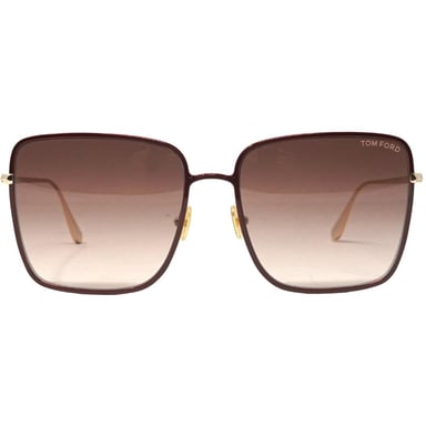 Tom Ford Heather FT0739 69F Gafas de sol Burdeos