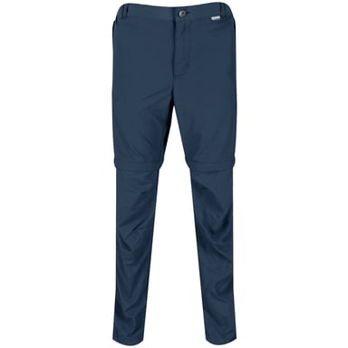 Regatta Mens Leesville II Zip Off Trousers (Moonlight Denim)