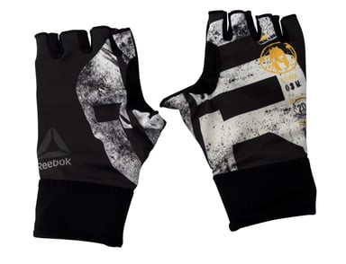 Reebok Spartan Race sin dedo Running unisex Guantes de gimnasio Black Bk2524