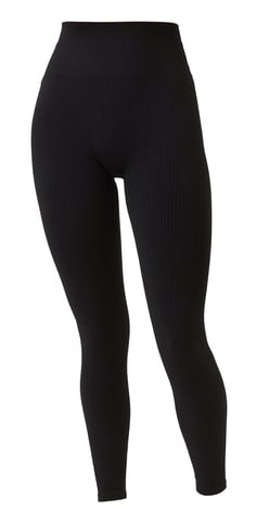 Björn Borg - Mallas largas sin costuras para mujer - Negro