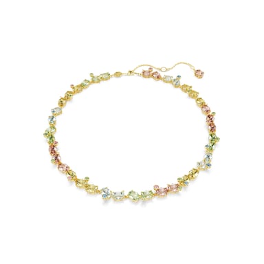 Swarovski 'Gema' Women's Gold Plated Metal Necklace - Gold 5714836