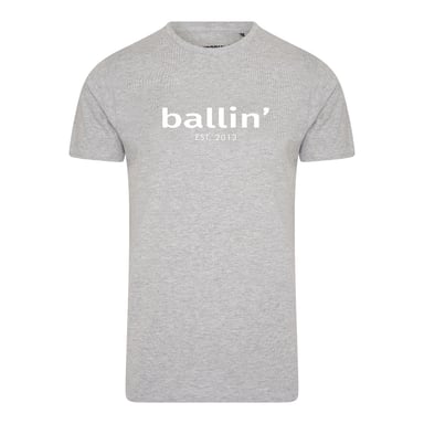 Ballin Est. 2013 Tee SS Tapered Fit Shirt Gris