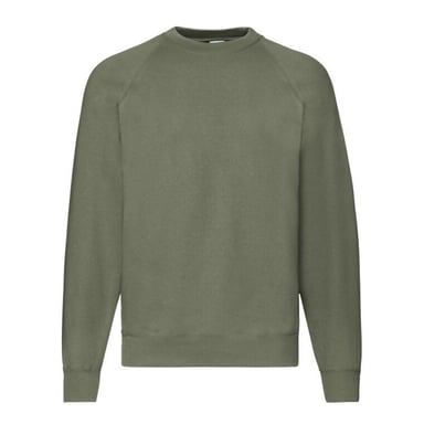 Fruit of the Loom Mens Premium Set-in Sweatshirt (Classic Olive)
