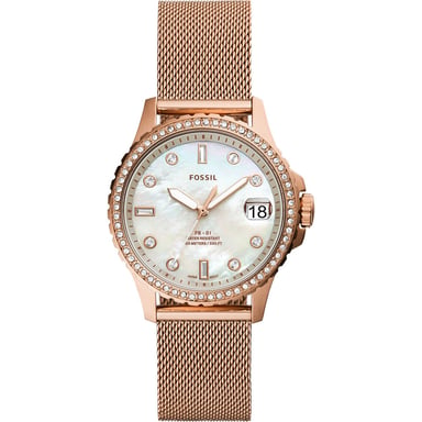 Fossil Fb-01 Women's Rose Gold Watch ES4999