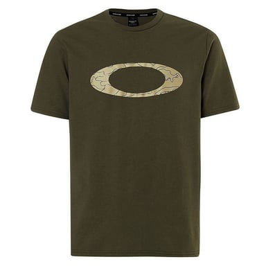 Oakley Manga corta Cuello VERDE MENTE PELLIBLE LINE CAMA CAMA DE CAMO 457359 86V