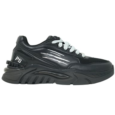 Zapatillas deportivas negras con logo Scratch de Plein Sport