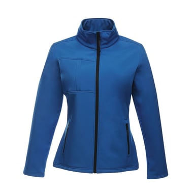 Regatta Womens/Ladies Octagon II Waterproof Soft Shell Jacket (Oxford Blue/Black)