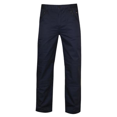 Regatta Mens Pro Action Waterproof Trousers - Regular (Navy)