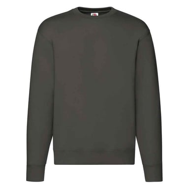Fruit of the Loom Mens Premium Drop Shoulder Sweatshirt (Charcoal)