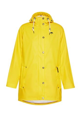 Schmuddelwedda raincoat women yellow