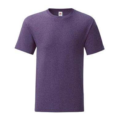 Fruit of the Loom Mens Iconic 150 Heather T-Shirt (Heather Purple)