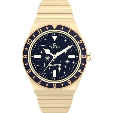 Timex Q Celestial Women's Gold Watch TW2V53600