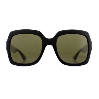 Gucci Sunglasses GG0036S Black Green Glitter and Red Green