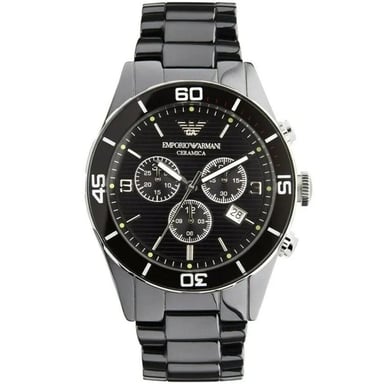 Emporio Armani AR1421 Men's Leo Ceramica Watch