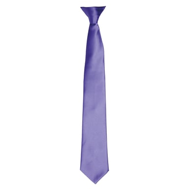 Premier Unisex Adult Satin Tie (Purple)