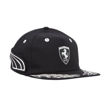 PUMA Mens SCUDERIA FERRARI x JOSHUA VIDES Flat Brim Cap