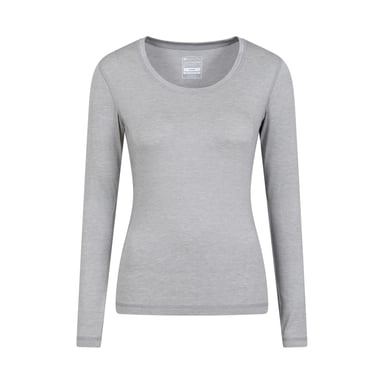 Mountain Warehouse Womens/Ladies Keep The Heat Thermal Top (Grey)