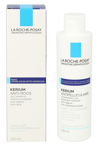 LRP Kerium Anti-Dandruff Gel Shampoo 200 ml