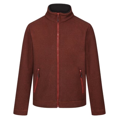 Regatta Mens Garrian II Full Zip Fleece Jacket (Burnt Henna)