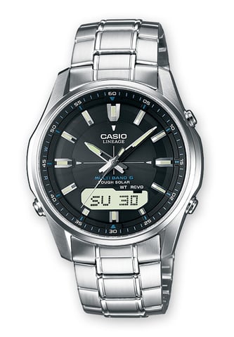 Casio Radio Controlled Watches Men's Silver Watch LCW-M100DSE-1AER