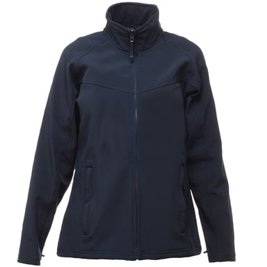 Regatta Ladies Uproar Softshell Wind Resistant Jacket (Navy)