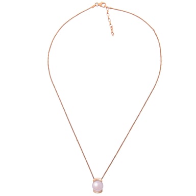 Orphelia 'Hedda' Women's 925 Sterling Silver Chain with Pendant - Rose ZH-7229