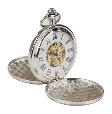 Reloj de bolsillo mecánico clásico Peaky Blinders Vintage Skeleton Automático
