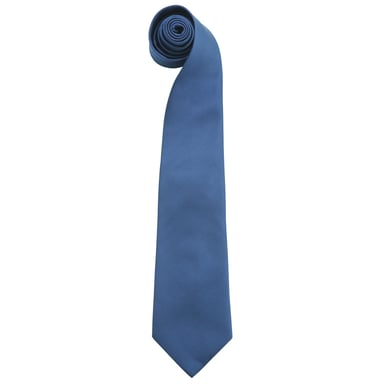 Premier Mens “Colours” Plain Fashion / Business Tie (Pack of 2) (Royal)