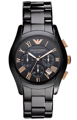 Emporio Armani Reloj cronógrafo de cerámica para hombre AR1410