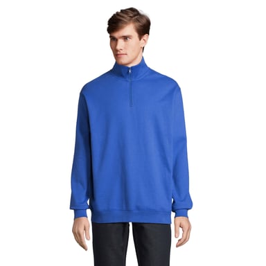 SOLS Unisex Adult Conrad Quarter Zip Sweatshirt (Royal Blue)