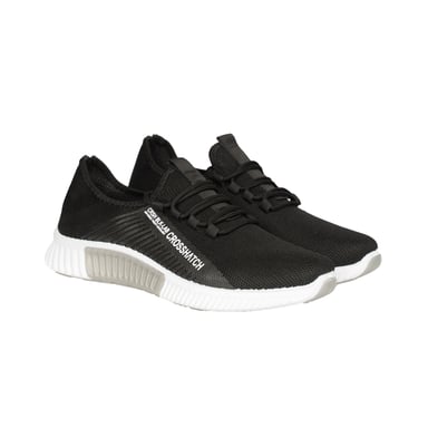 Crosshatch Mens Nimbus Trainers (Black)