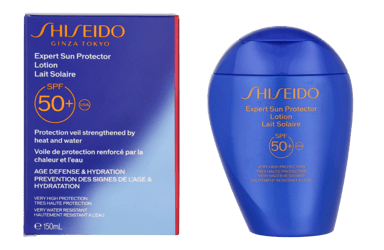Shiseido Protector Solar Expert Loción Facial y Corporal SPF50+ 150 ml
