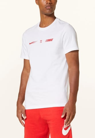 Camiseta blanca Nike Sportswear Standard Issue para hombre
