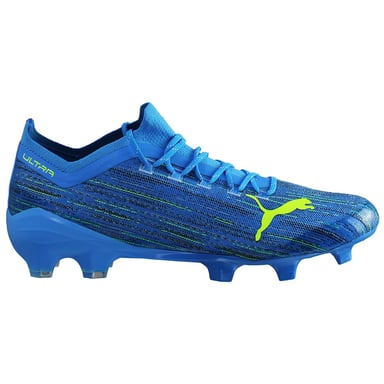 Puma Ultra 1.2 FG/Ag Blue Mens Boots de fútbol