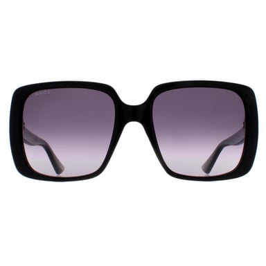 Gucci Cuadrado Mujer Negro Gris Gradiente GG0632S
