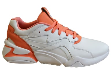 Puma Nova X Pantone 2 Living Coral Lace Up Womens Entrenadores 371211 01