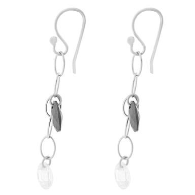 Orphelia Women's 925 Sterling Silver Drop Earrings - Silver ZO-5729/1