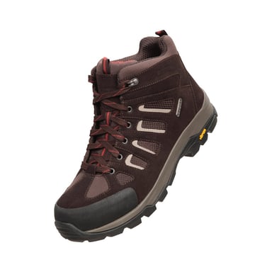 Mountain Warehouse Mens Vertex Extreme Suede Waterproof Boots (Brown)