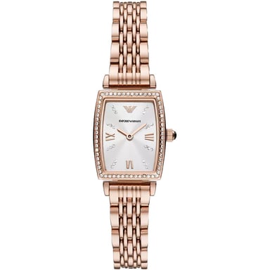 Emporio Armani AR11406 White Dial Ladies Watch