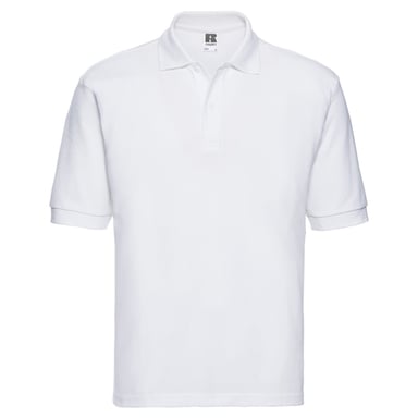 Russell Mens Classic Polycotton Polo Shirt (White)