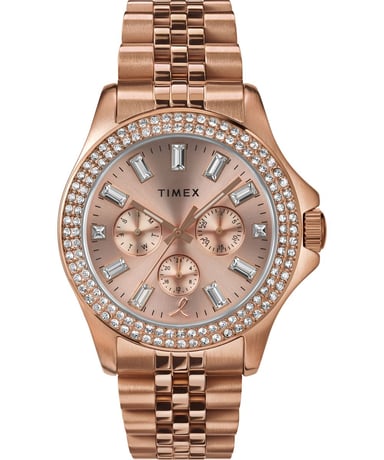 Timex Kaia X Bcrf Women's Rose Gold Watch TW2V96700
