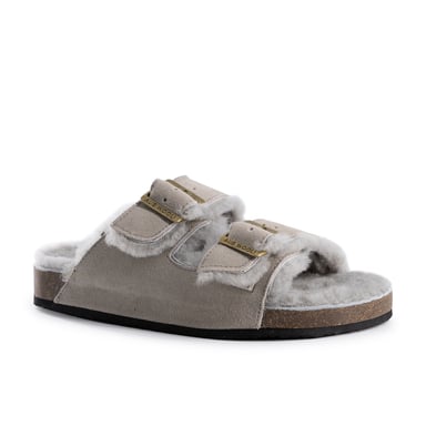 Aus Wooli Australia Sandalias unisex Portsea con forro de piel de oveja